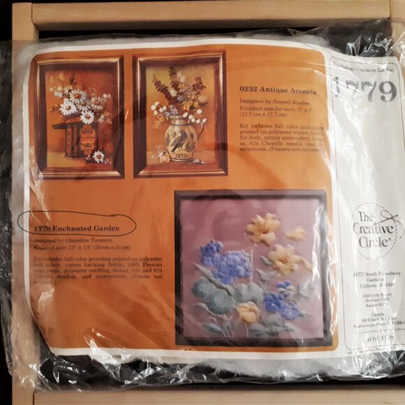 Creative Circle Enchanted Garden #177 Vintage  NWOT - Picture 1 of 2